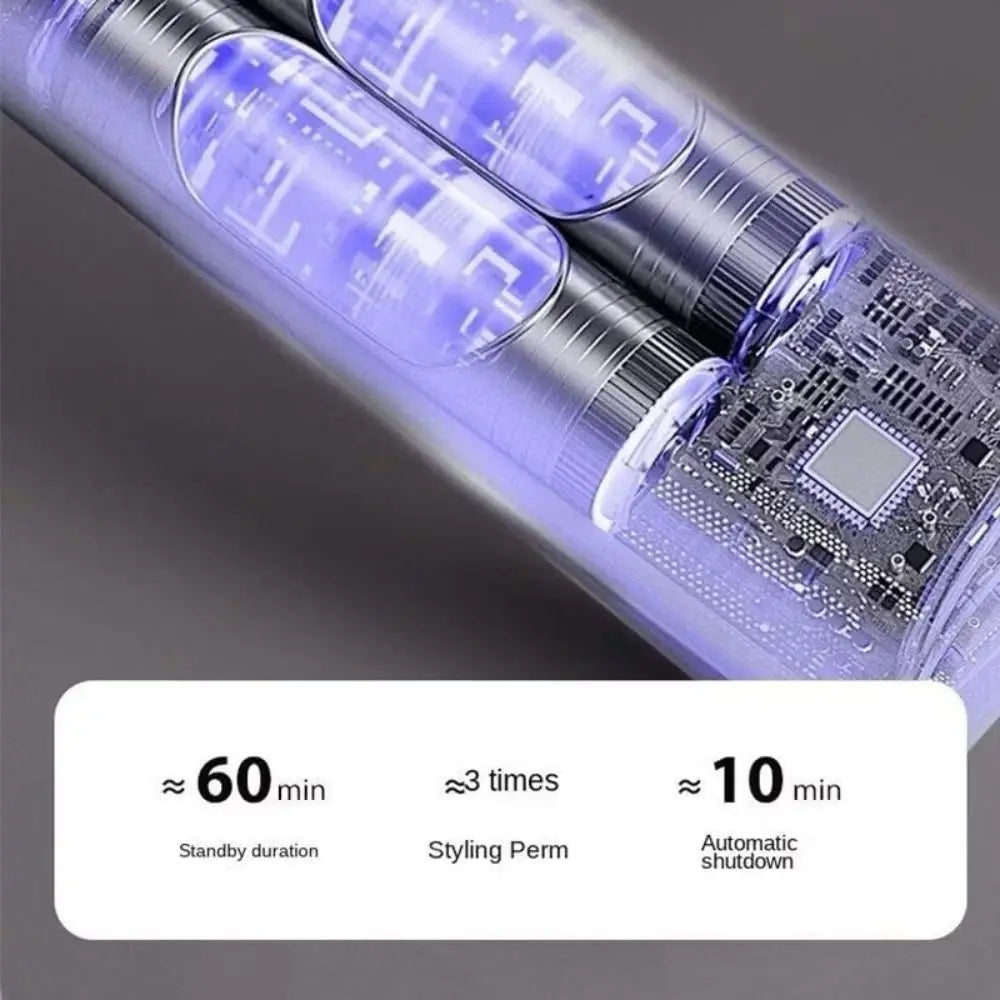 New Wireless Hair Straightener Shrink Design Type-C Straight Hair Comb