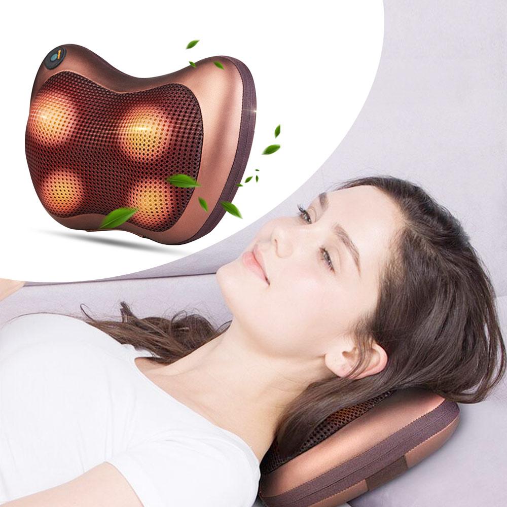 Portable Massage Pillow With 4 Heads