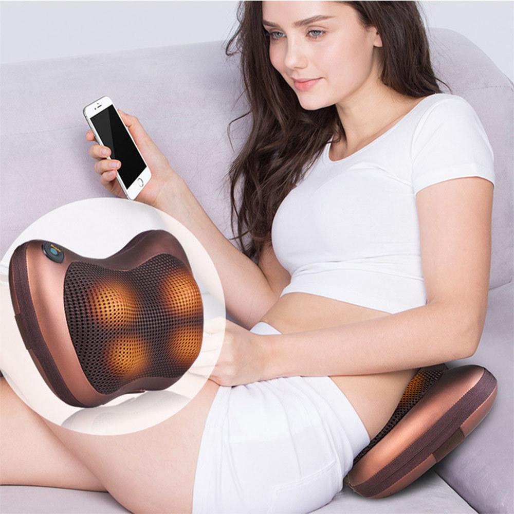 Portable Massage Pillow With 4 Heads